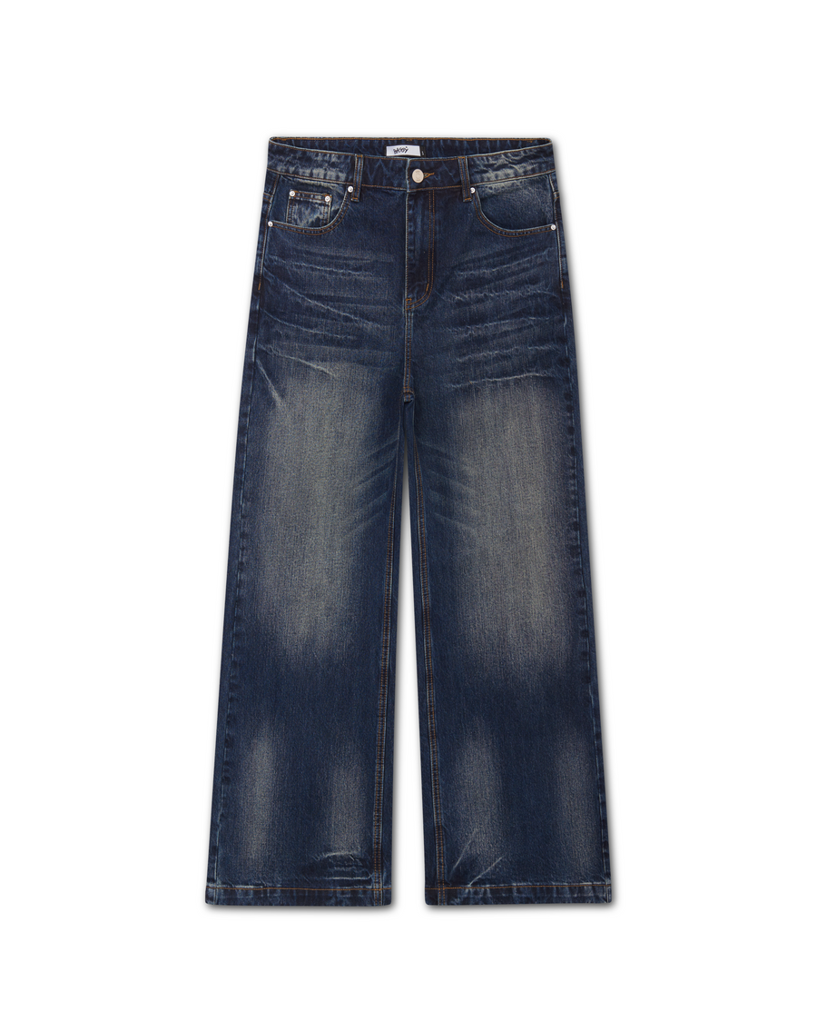 Dark Blue Bootcut Denim