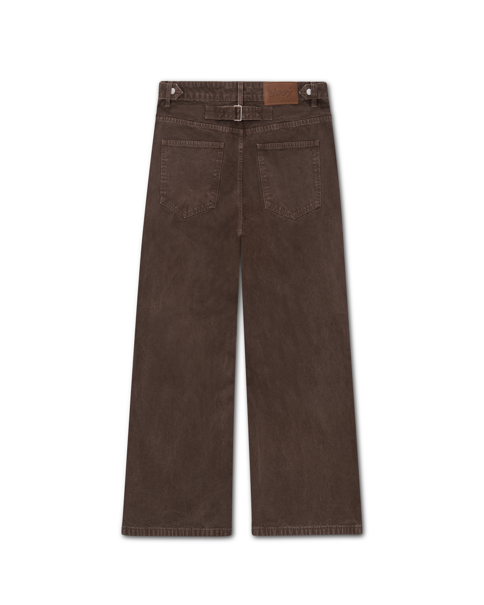 Dark Brown Bootcut Denim