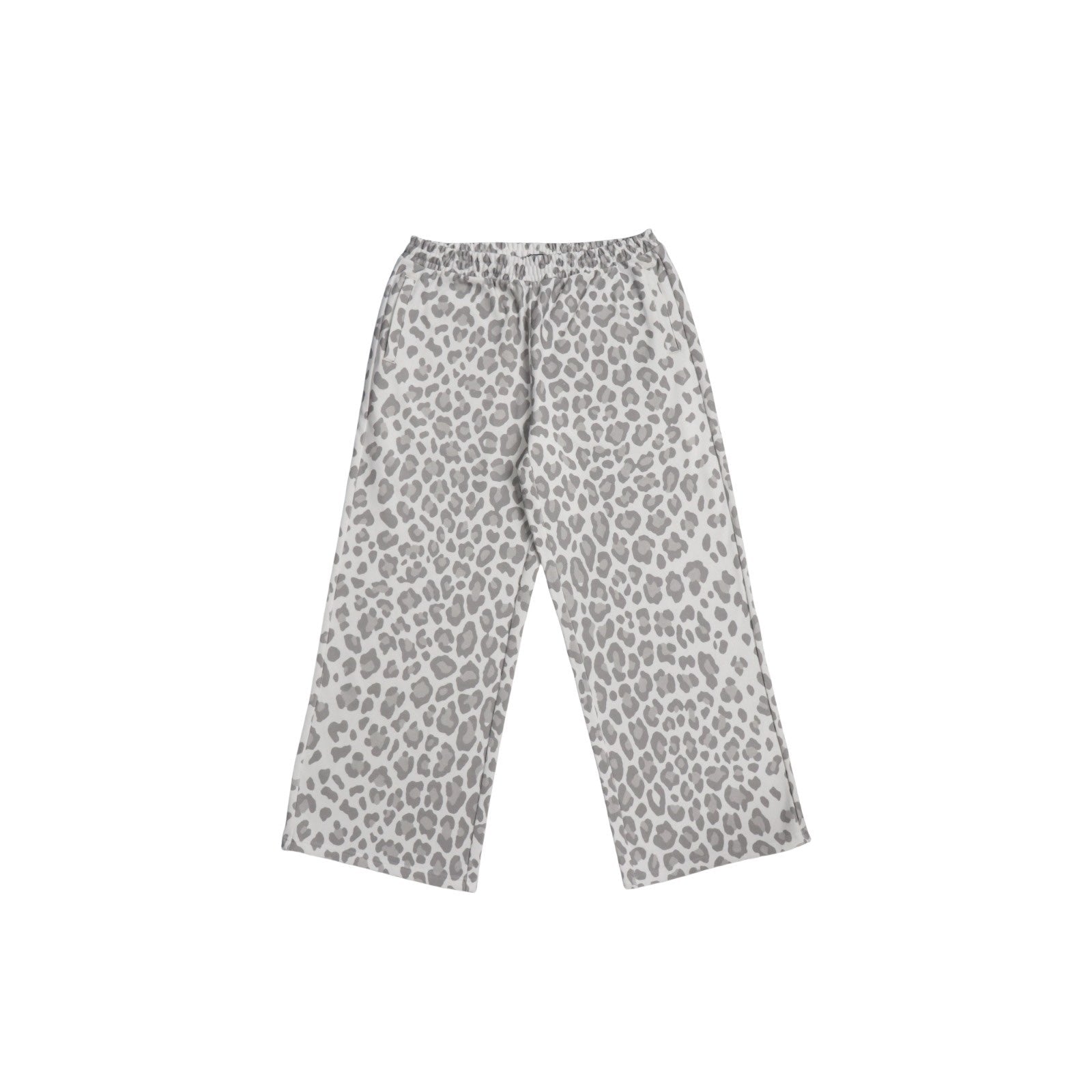 White Cheetah Sweats