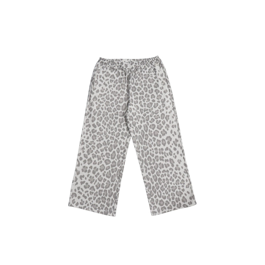 White Cheetah Sweats