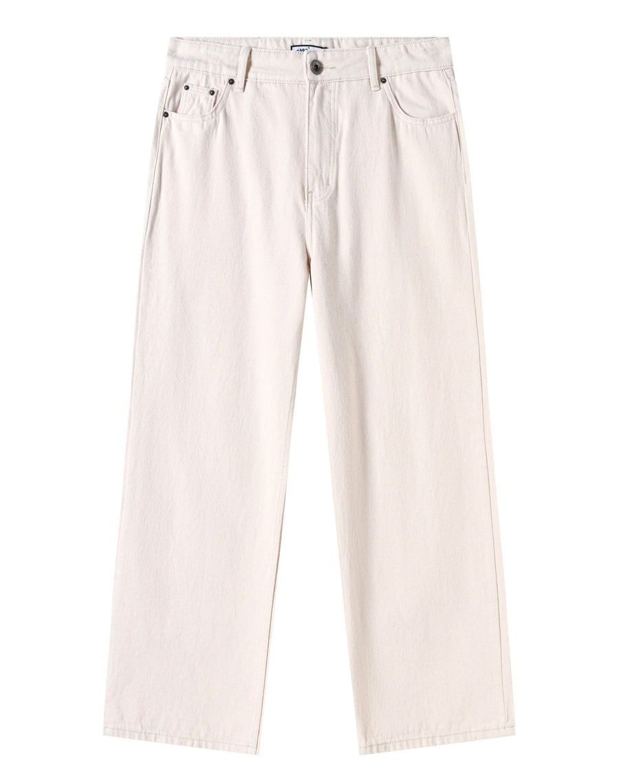 Sand Wide-Leg Denim