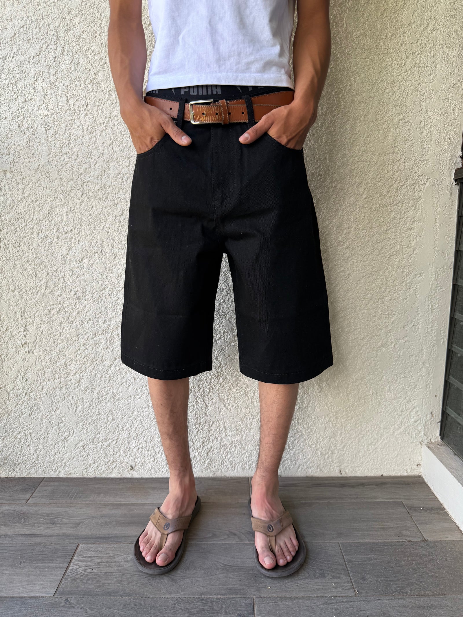 Black Selvedge Jorts