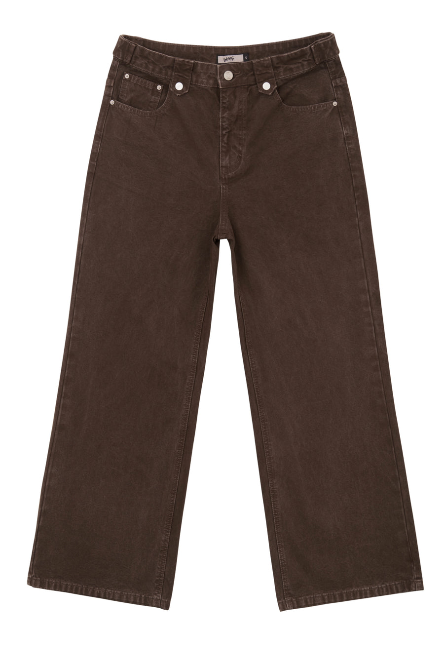Dark Brown Bootcut Denim