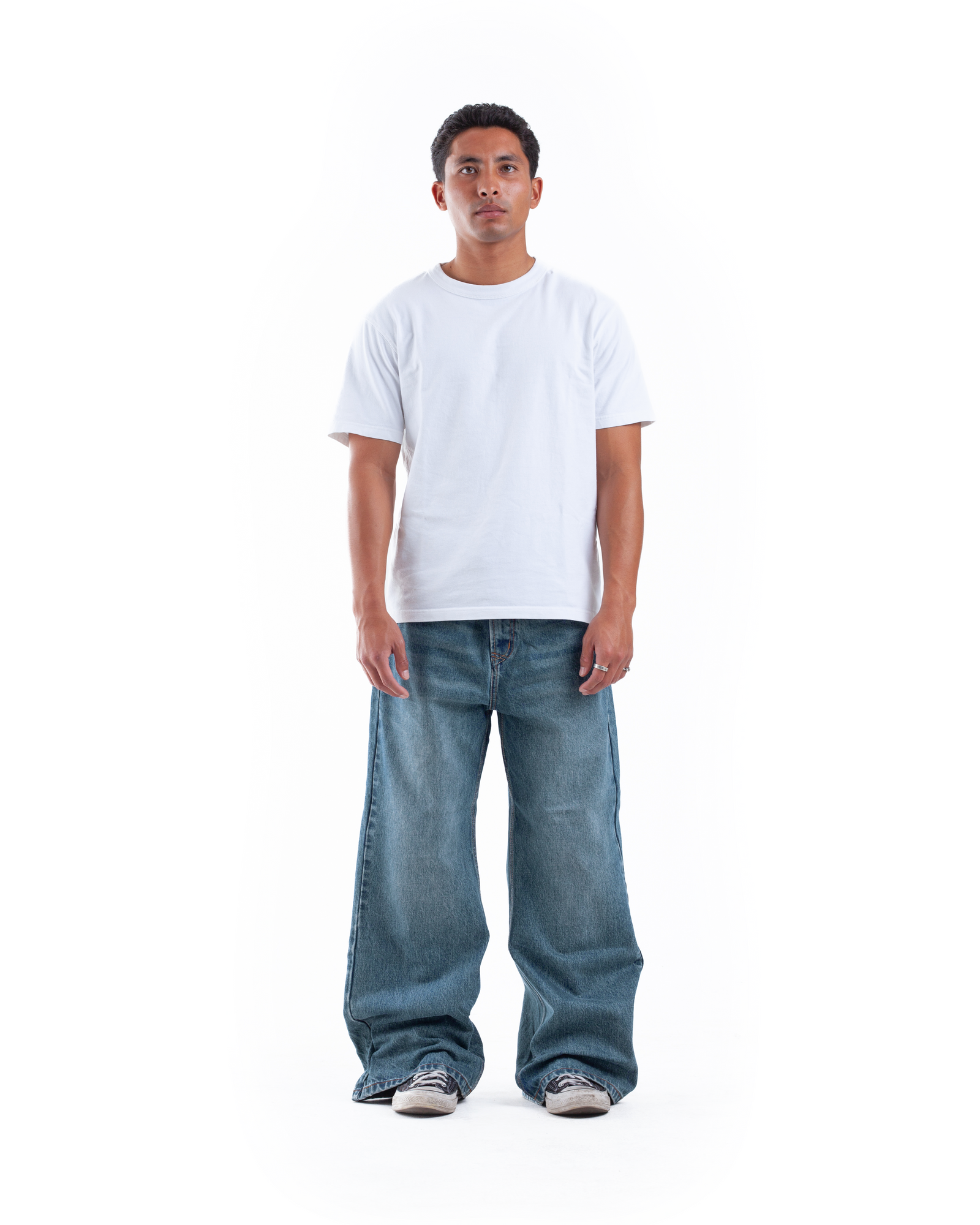 Blue Bootcut Denim