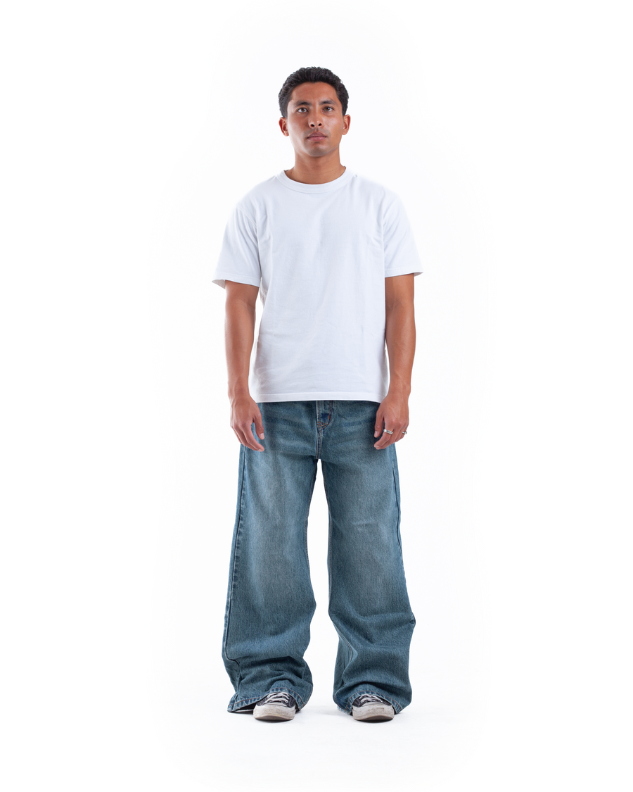 Blue Bootcut Denim