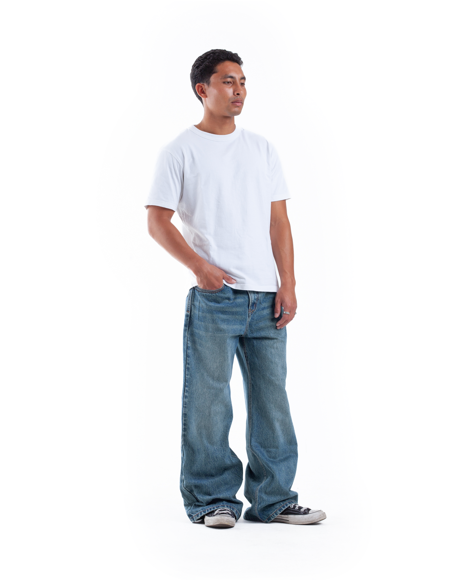 Blue Bootcut Denim