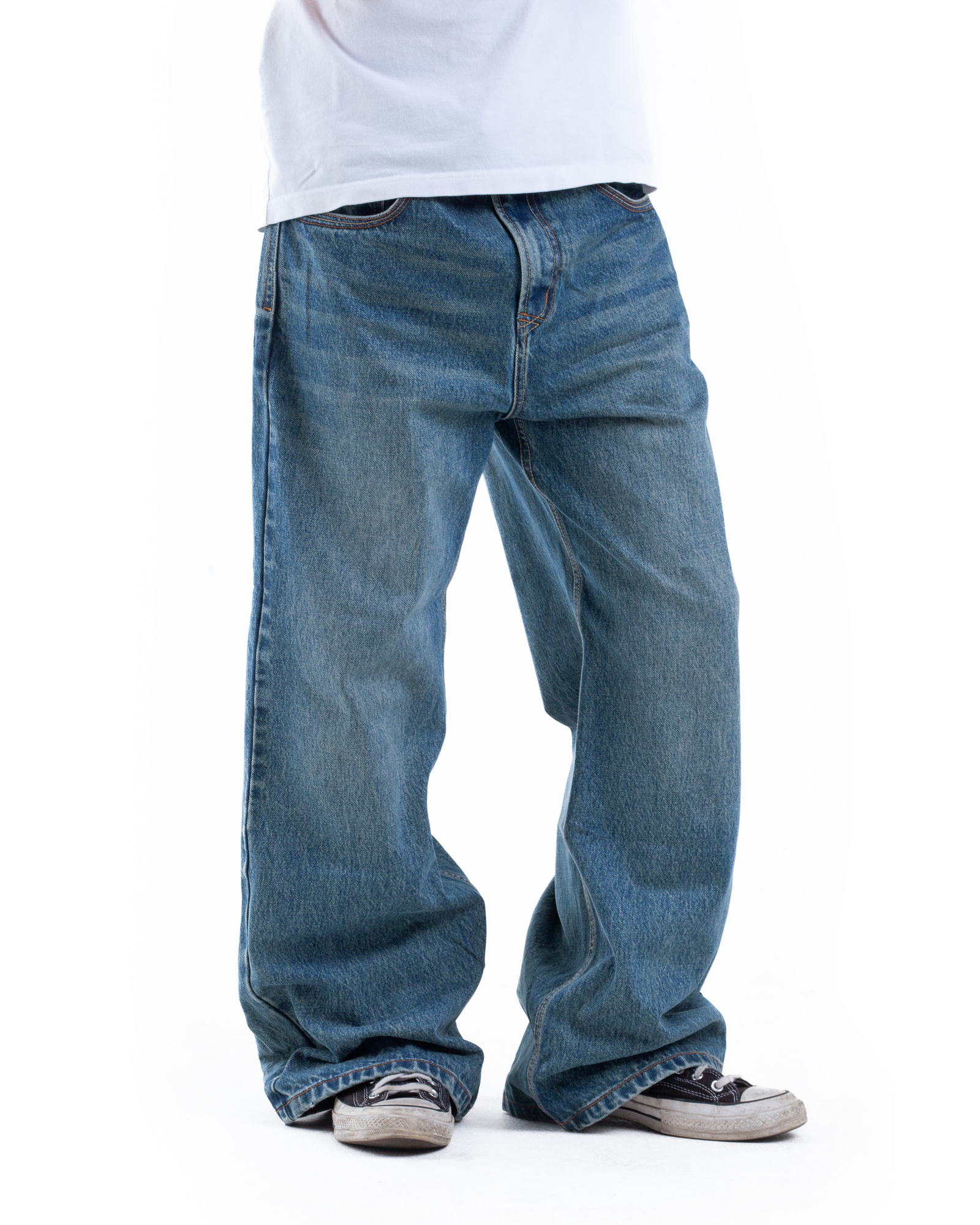 Blue Bootcut Denim