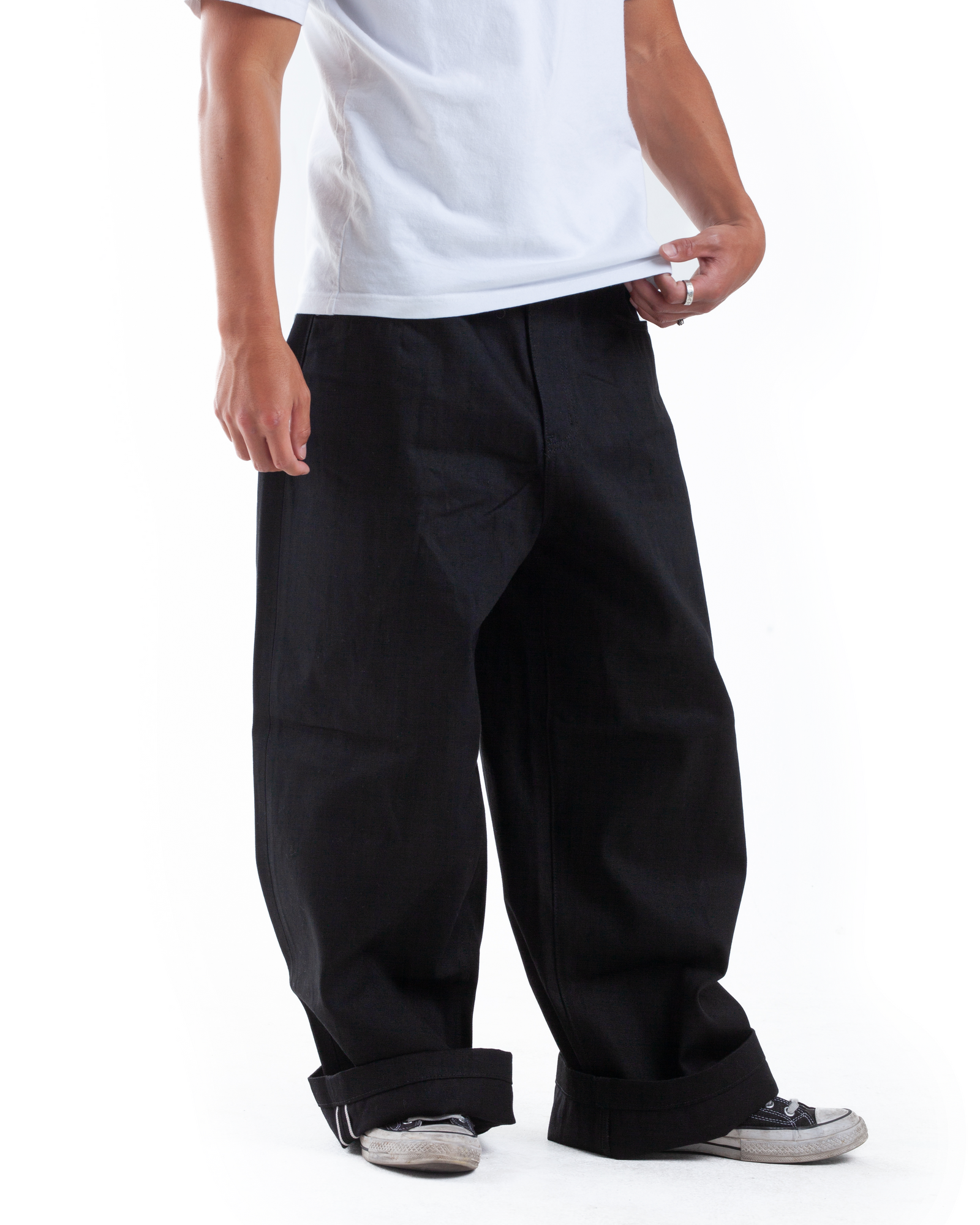 Black Selvedge Denim