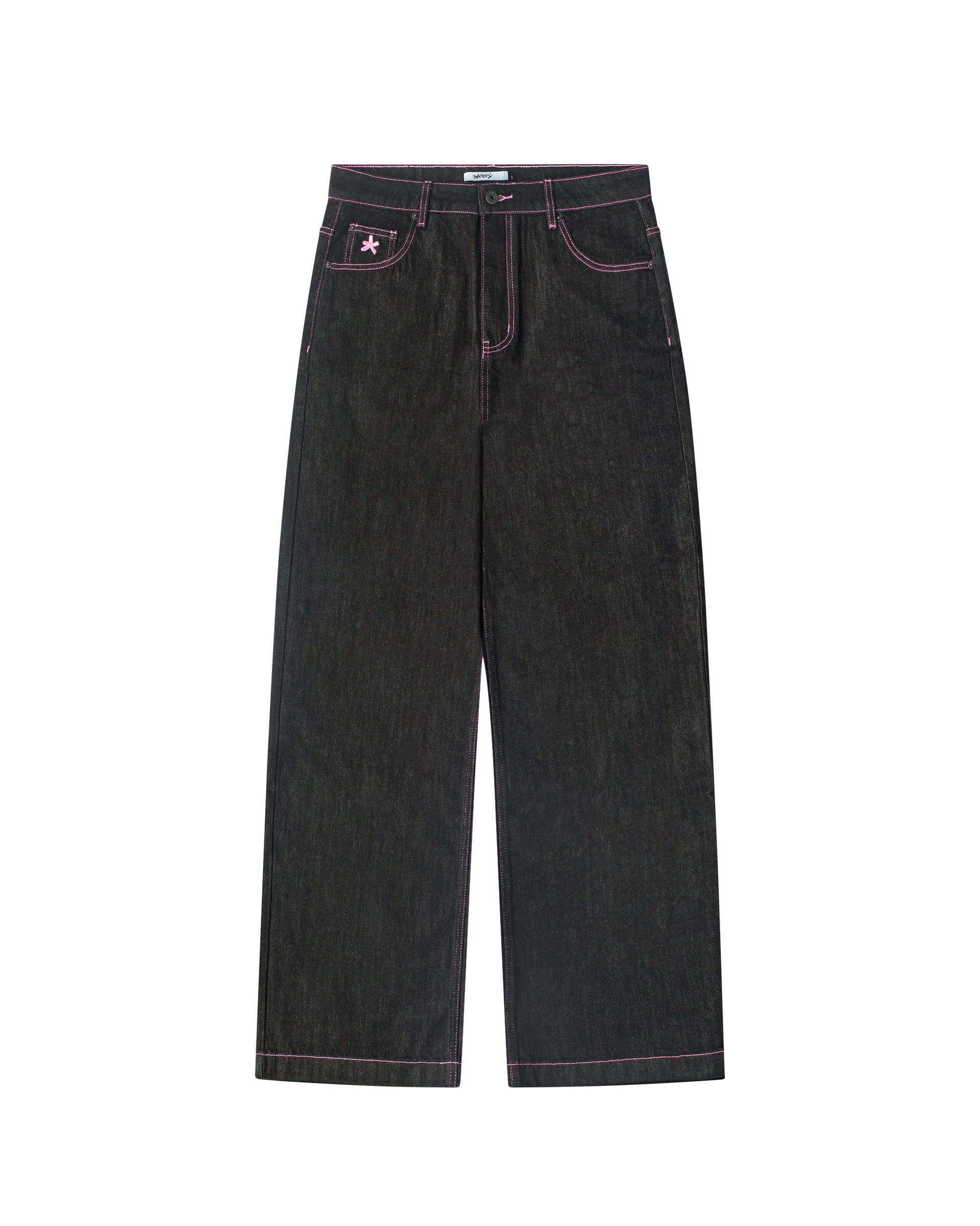 メンズ sooty gradient stitch buggy denim