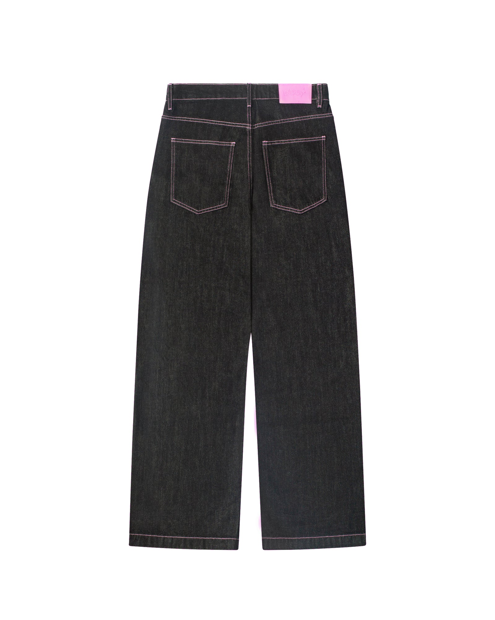 Raw Denim W/ Pink Stitching