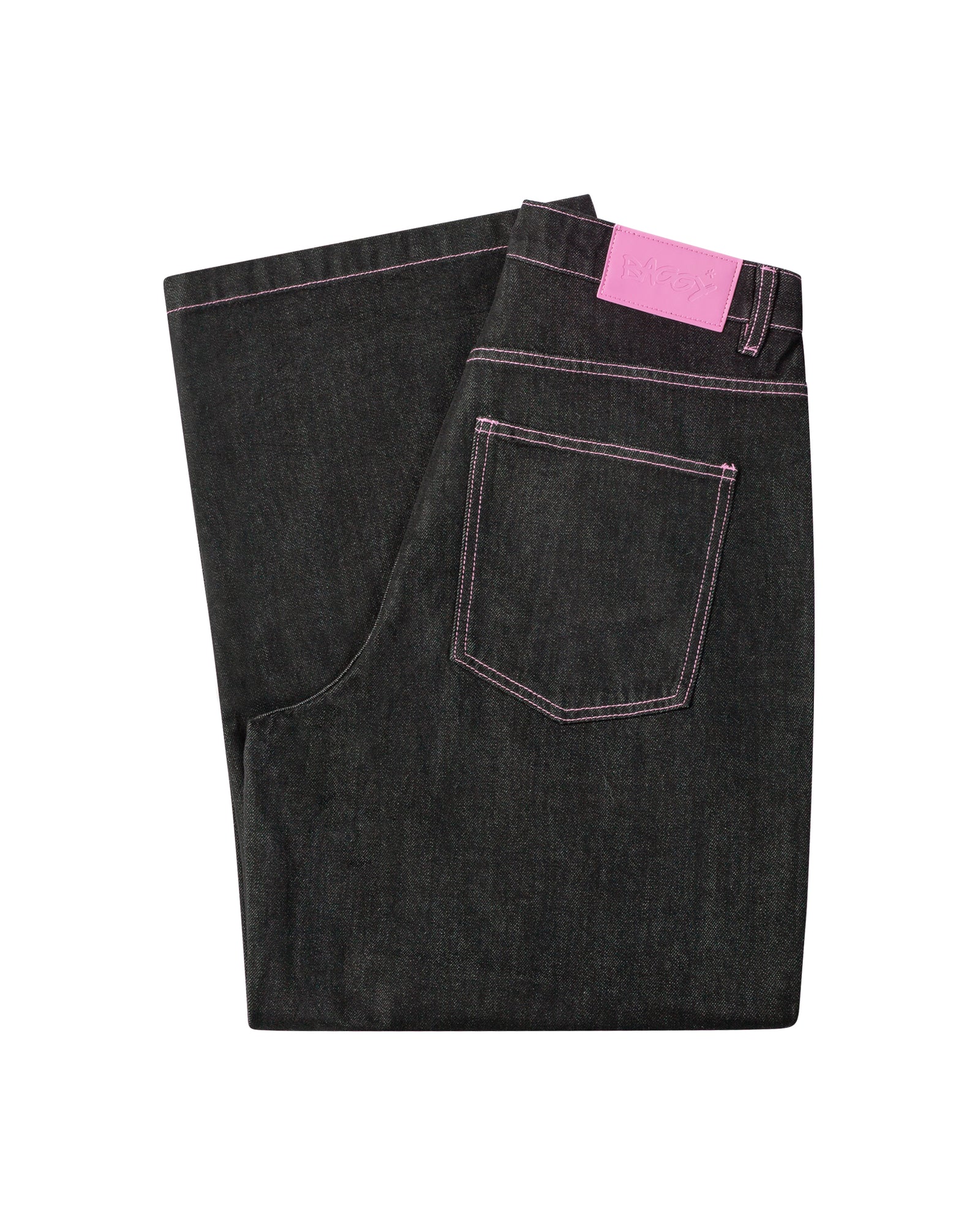 Raw Denim W/ Pink Stitching