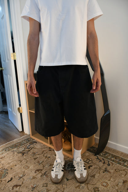 Navy Denim Jorts