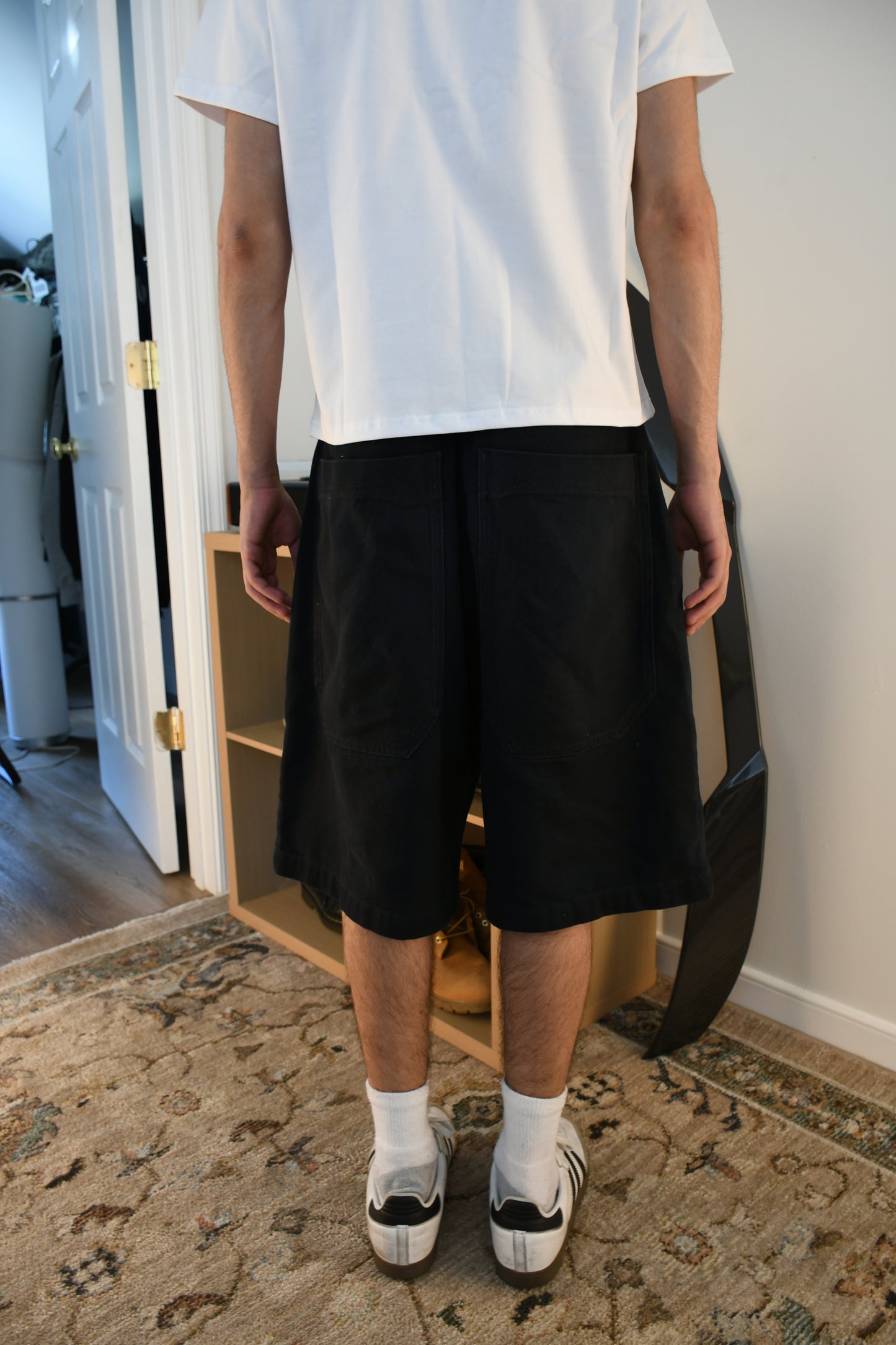 Navy Denim Jorts