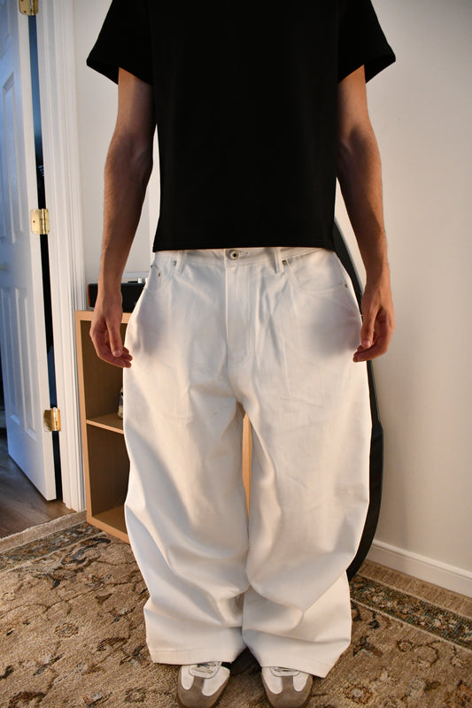 White Selvedge Denim