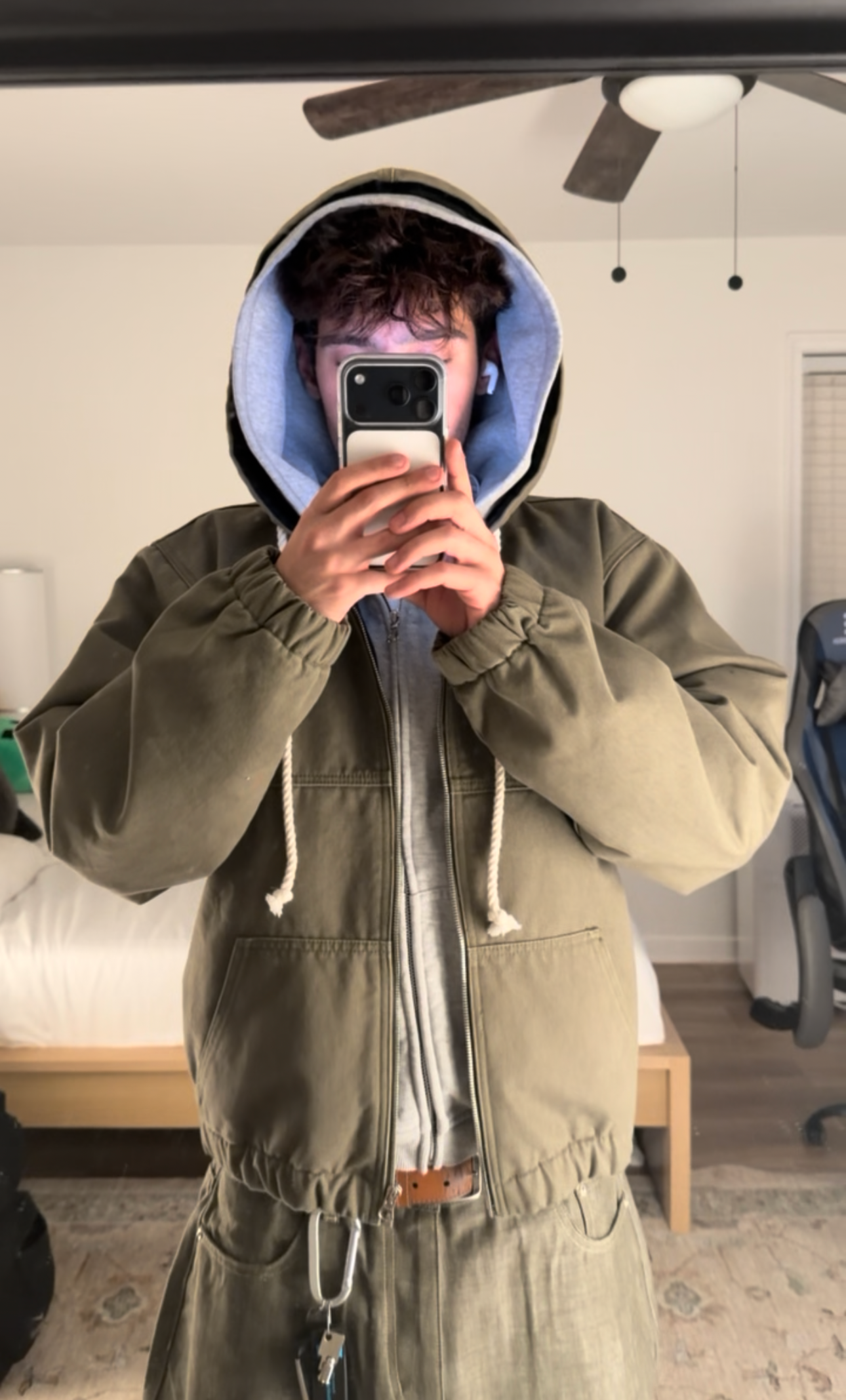 Green Workwear Jacket