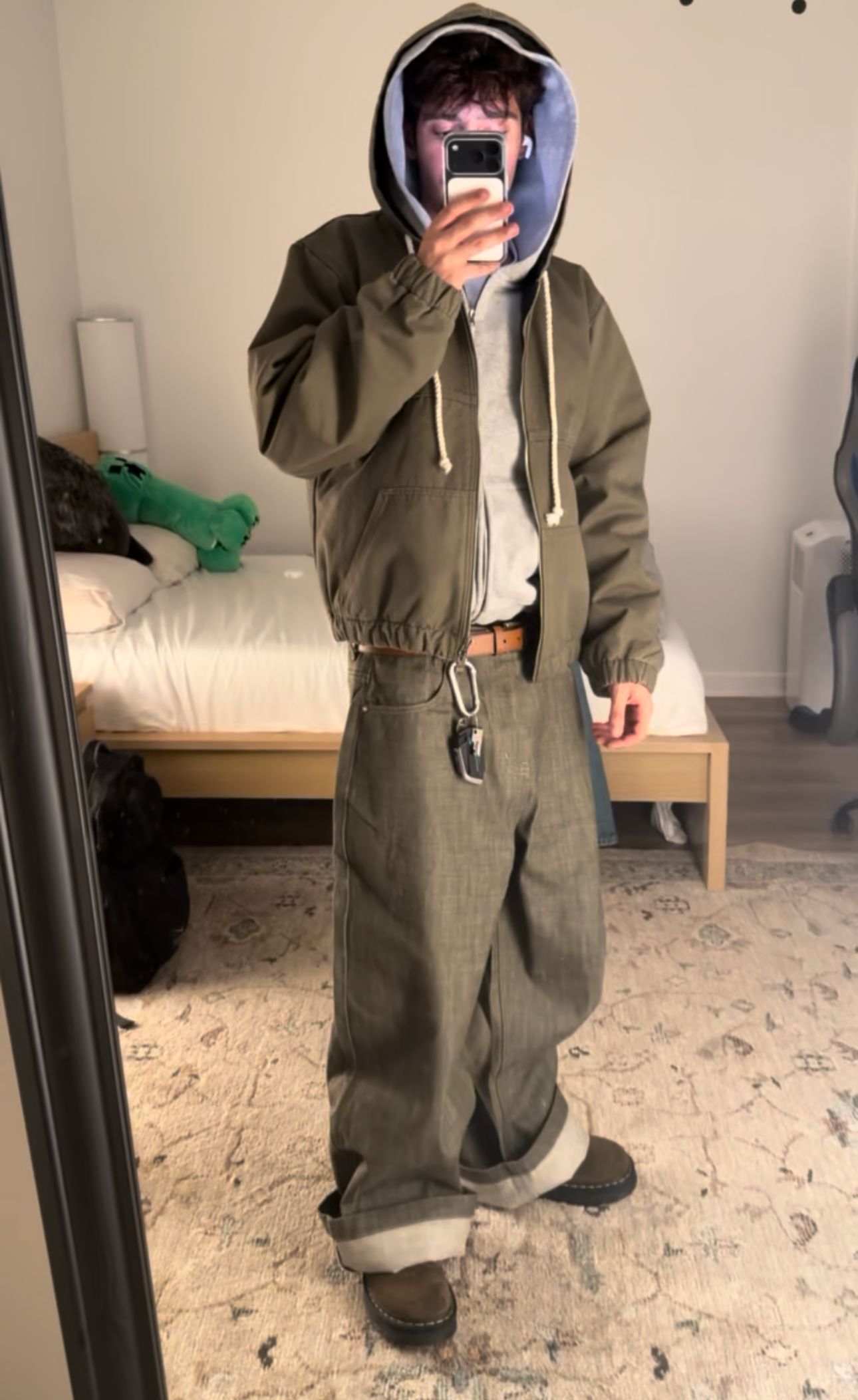 Green Workwear Jacket