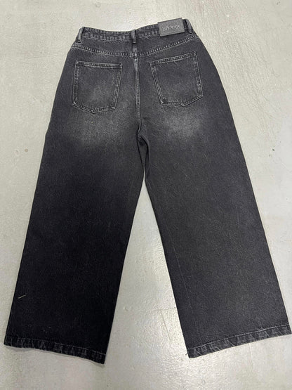 Washed Black Denim