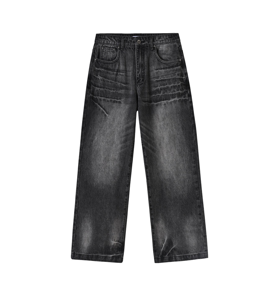 Dark Black Bootcut Denim product photo