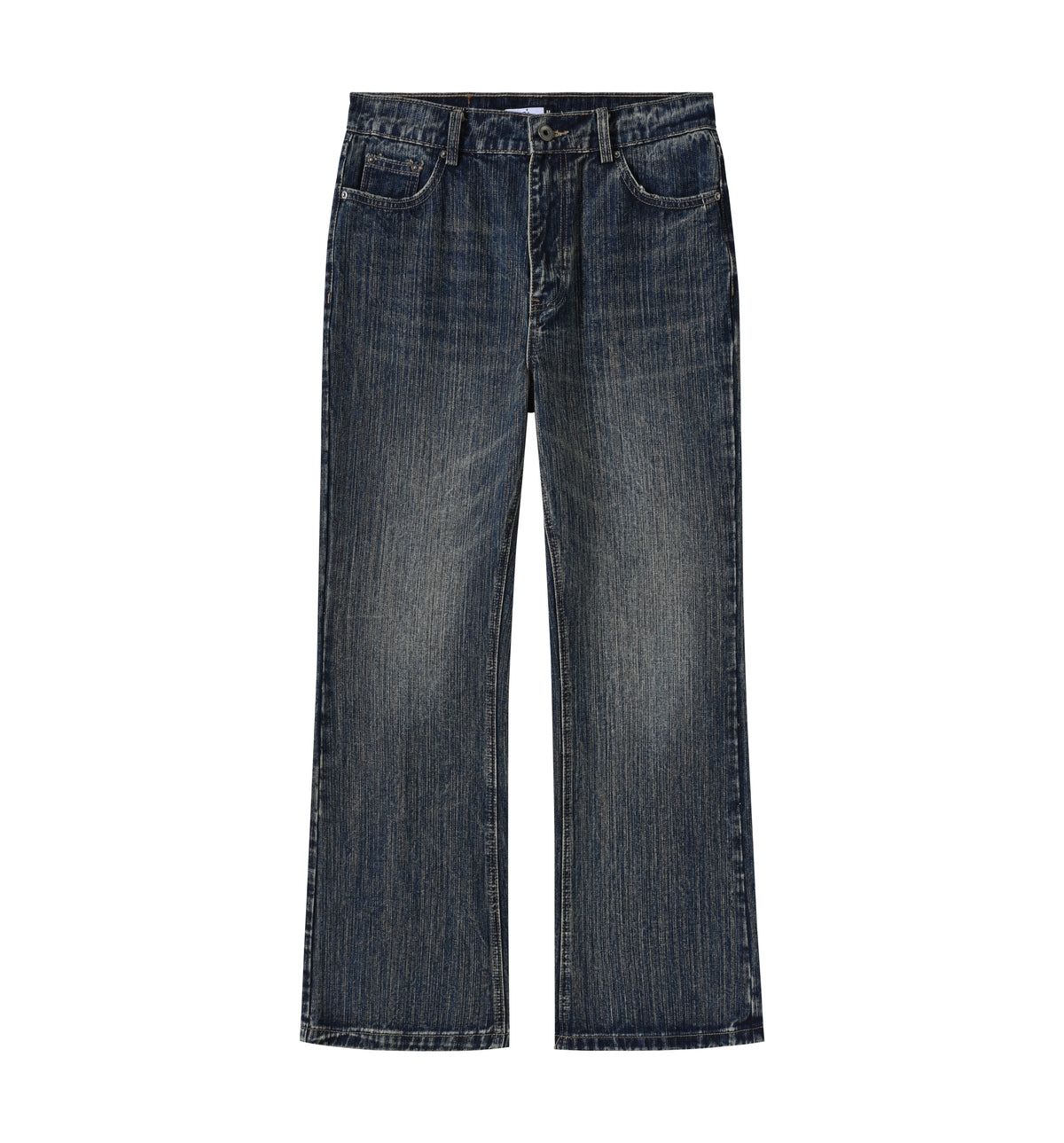 Imprint Blue Slub Bootcut Denim product photo