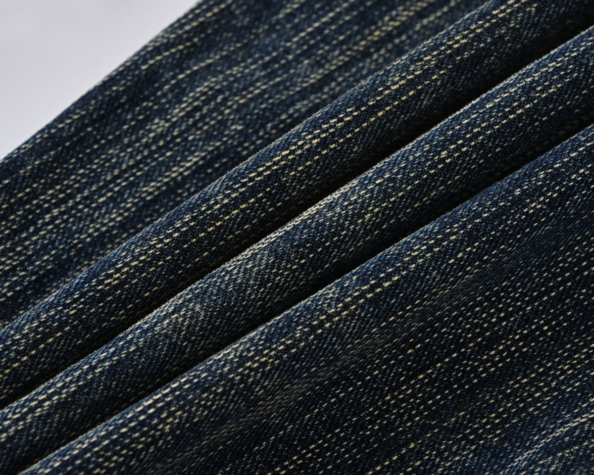 Imprint Blue Slub Bootcut Denim product photo