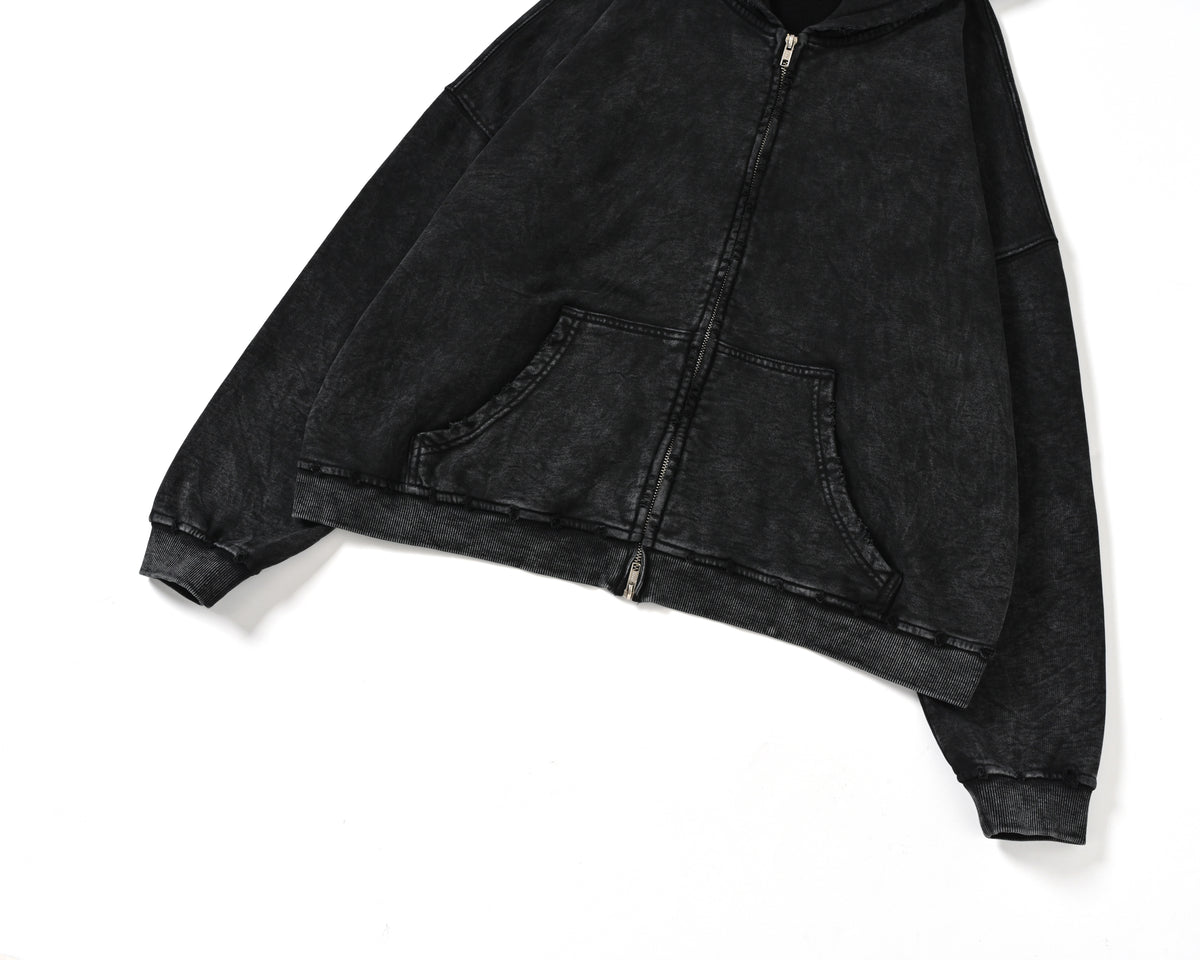Worn Black Jacket product photo