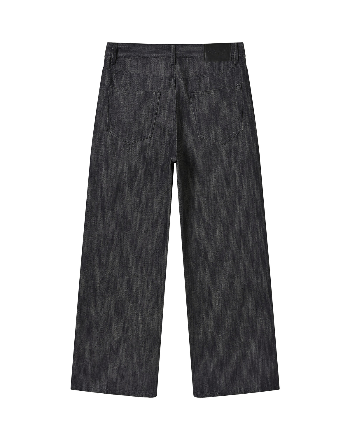 Black Wide Leg Selvedge 19OZ DSC_1085