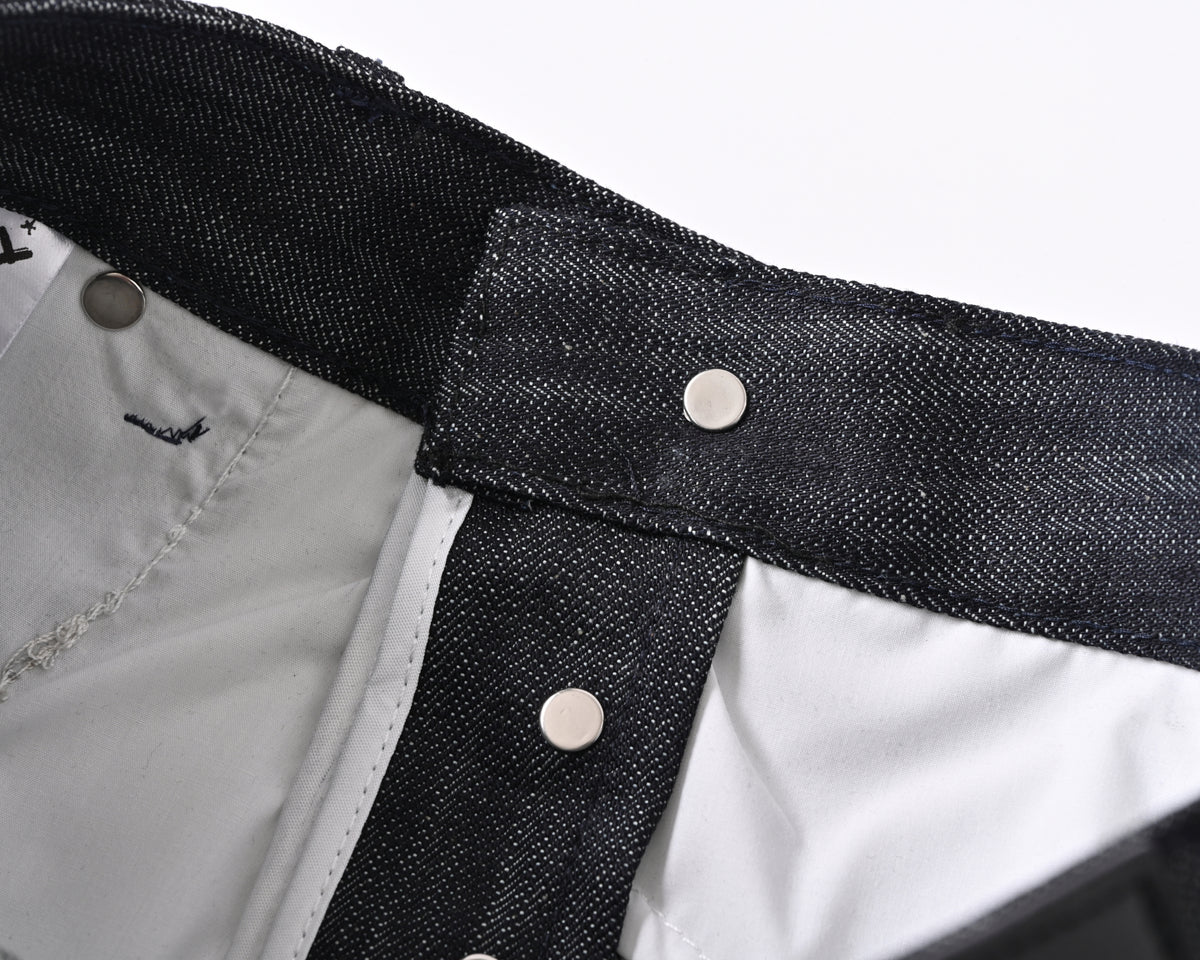 Black Wide Leg Selvedge 19OZ DSC_1118