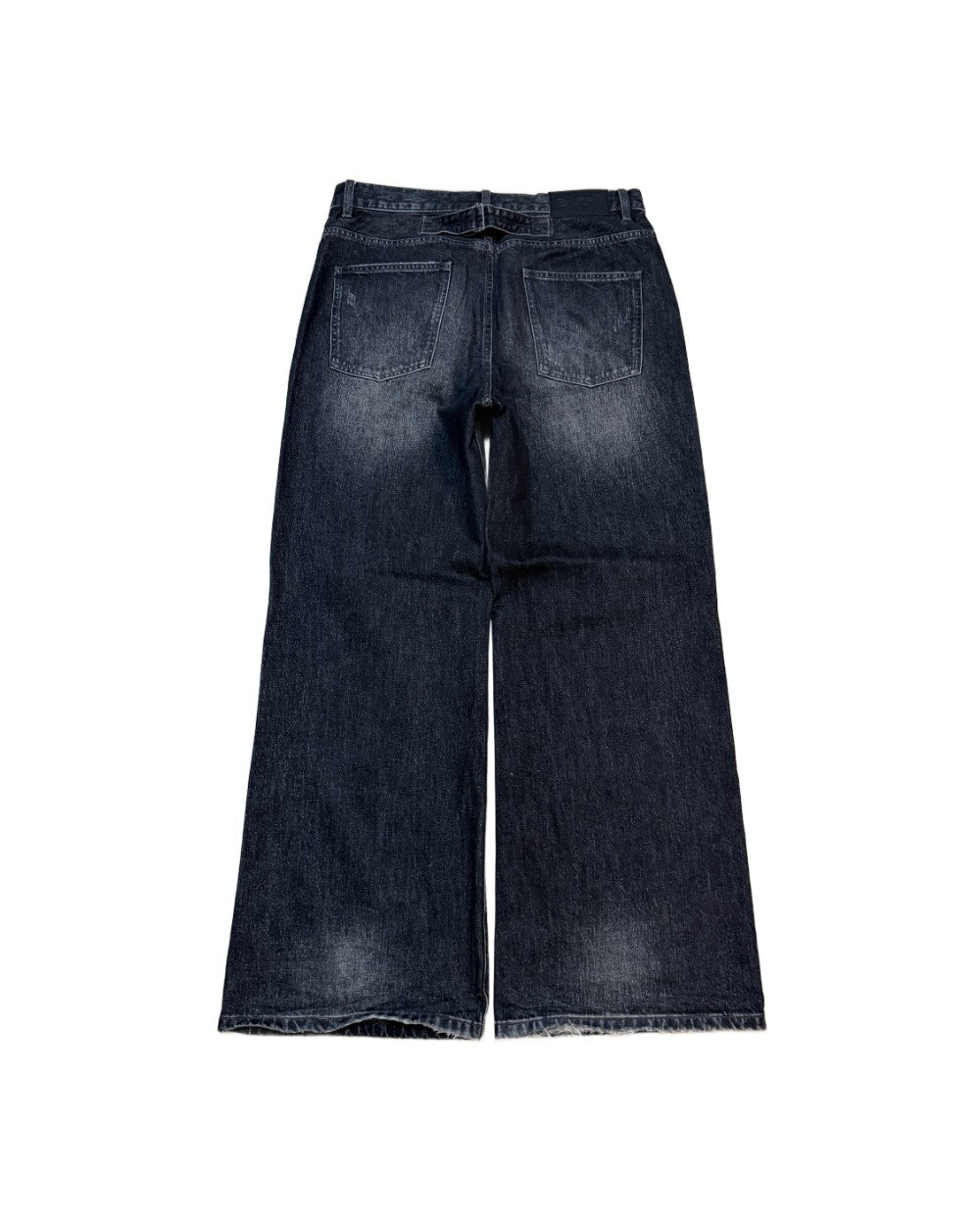 Bootcut Black Worn Denim
