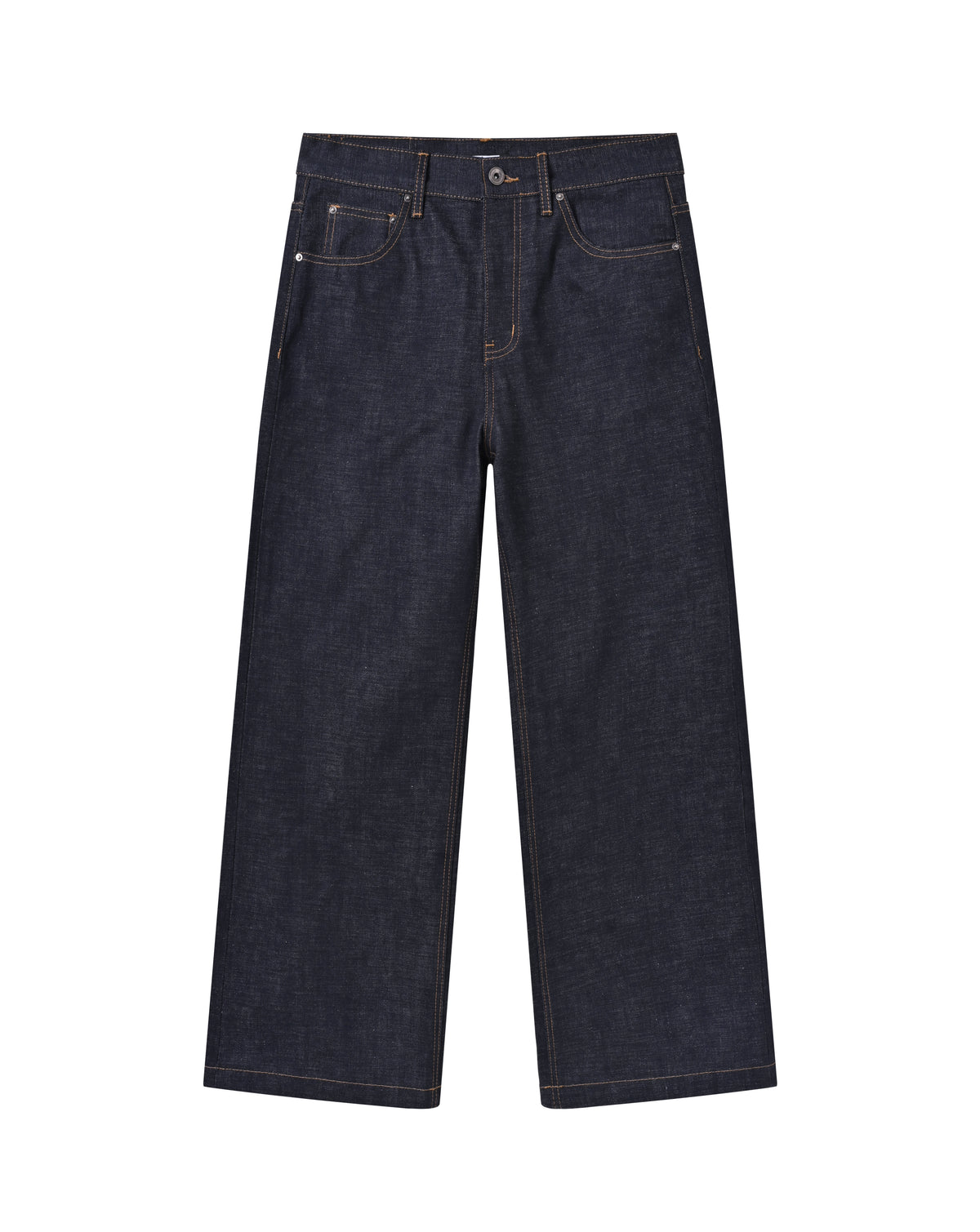 Blue Wide Leg Selvedge 21OZ DSC_1073