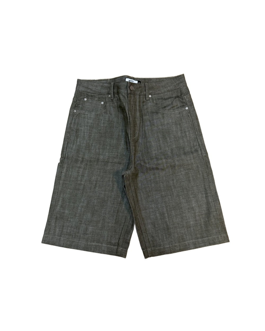 Green Selvedge Jorts