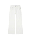 White Bootcut Selvedge Denim
