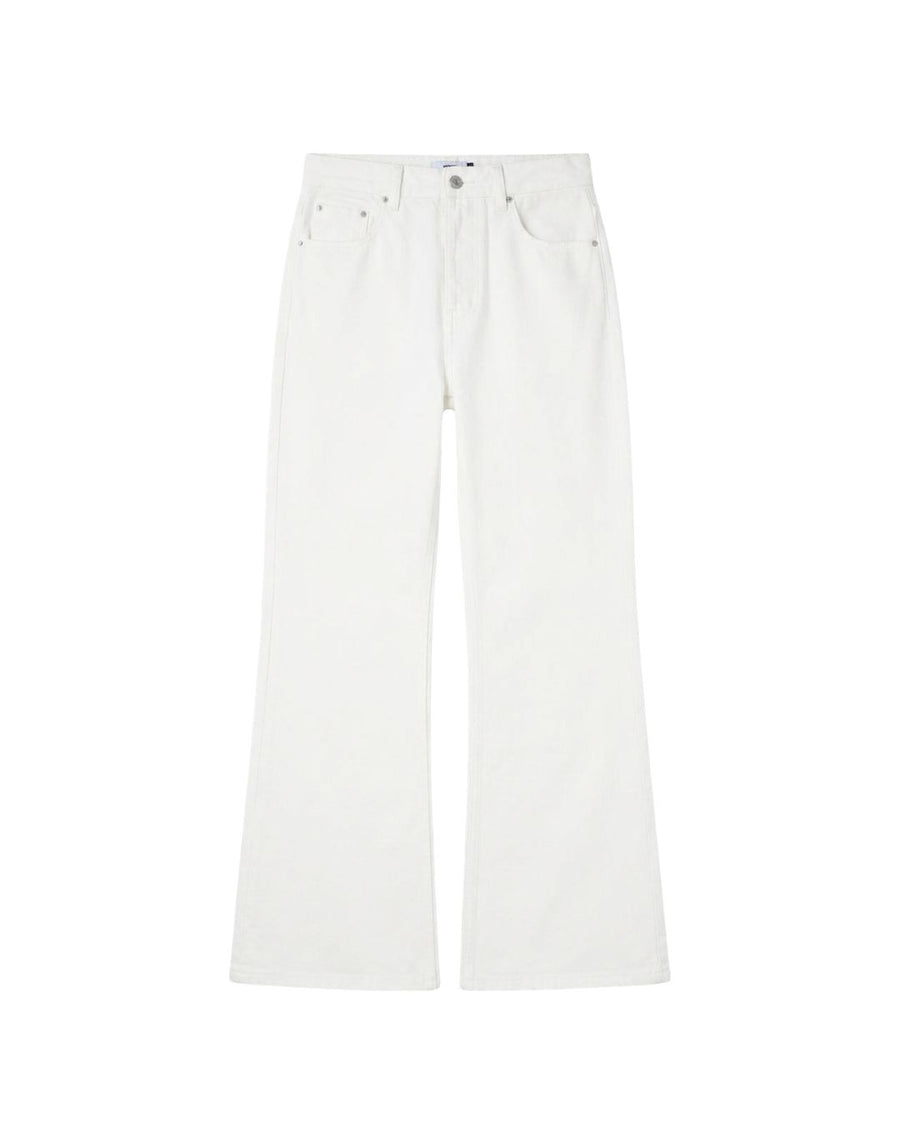 White Bootcut Selvedge Denim